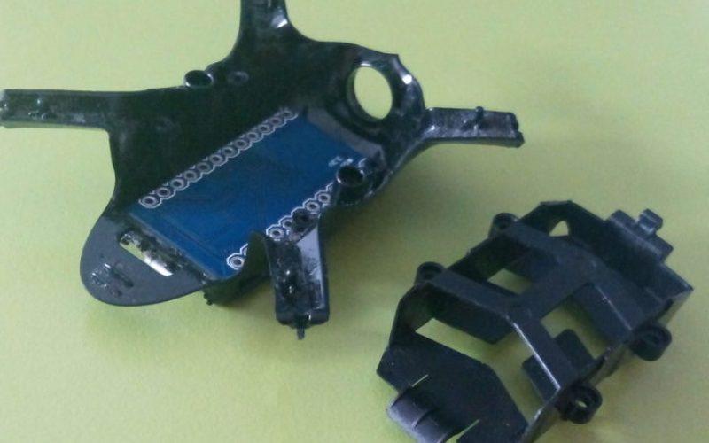 montaje del minidron - base con arduino pro micro