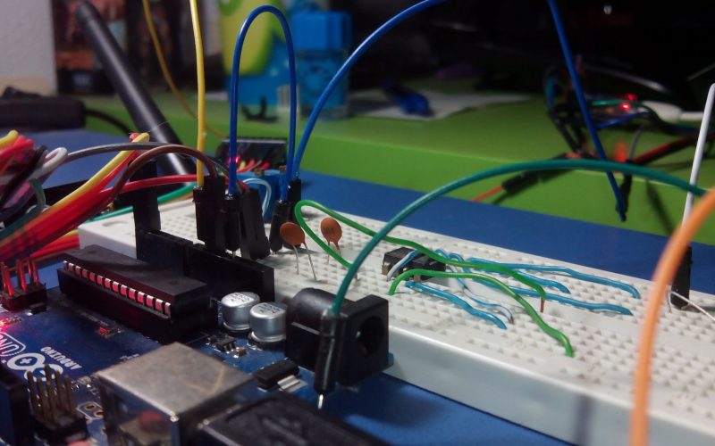 prueba rf entre arduino uno y pro micro