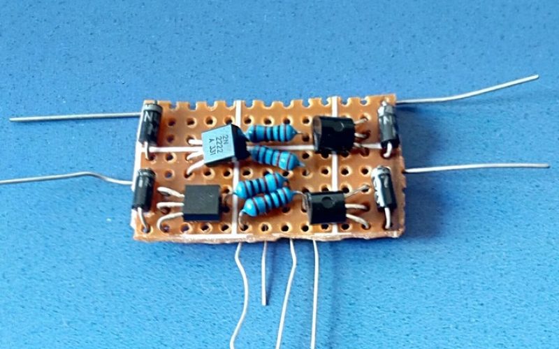 mi circuito de control de motores formado por bjt,diodo y resistencia